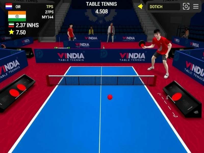 India Table Tennis Phenom gameplay screenshot